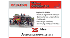 Desktop Screenshot of feuerwehr-lustnau.de